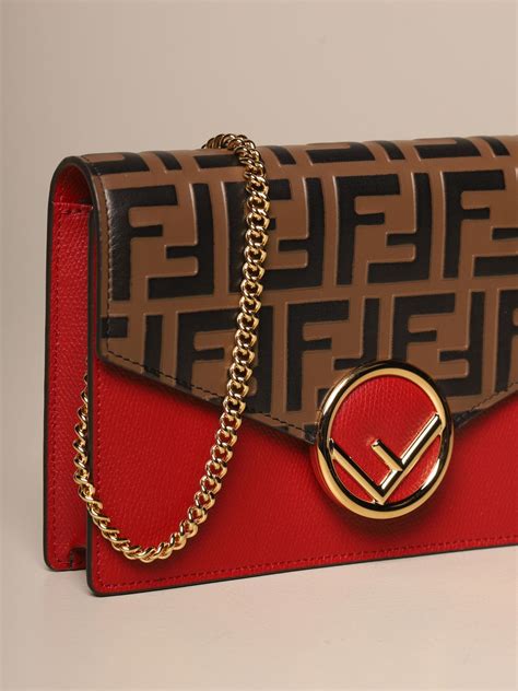 fendi borsa con disegno cocktail|pochette donna fendi.